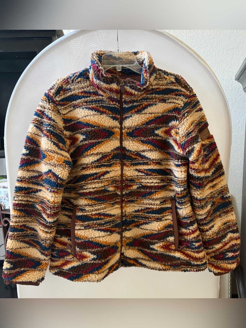 Ariat Women's Chimayo Fleece Jacket Sunset Saltillo XL